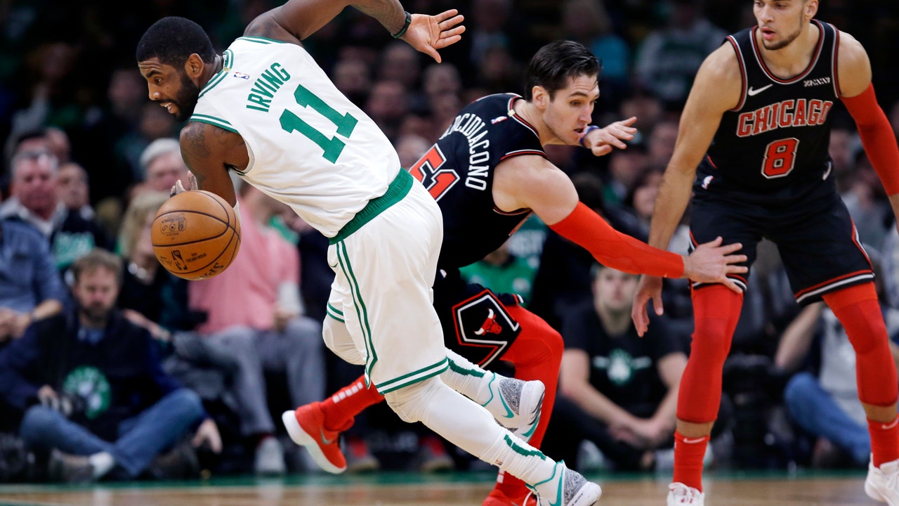 Irving scores 17 points, Celtics rout Bulls 111-82
